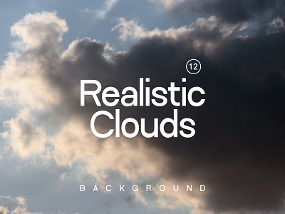 Realistic Clouds Background background clouds design graphic design illustration landscape logo overlay photography photoshop png relistic sky texture typography