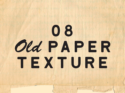 Old Paper Texture Collections