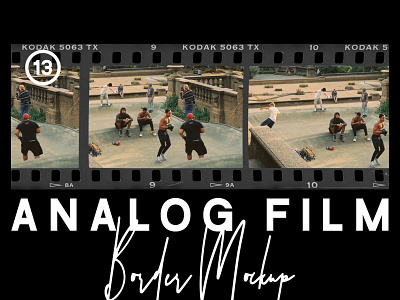 Analog Film Border Mockup Pack