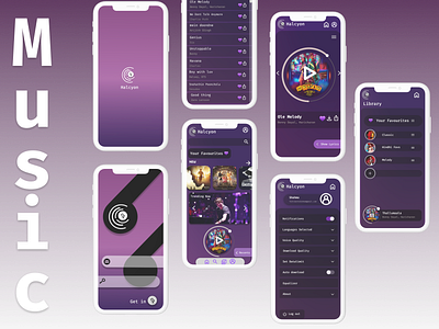 HALCYON : Music Player