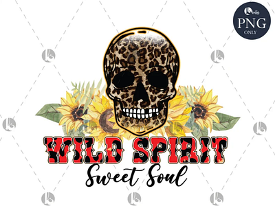 Wild Spirit Sweet Soul PNG app branding design graphic design illustration logo typography ui ux vector