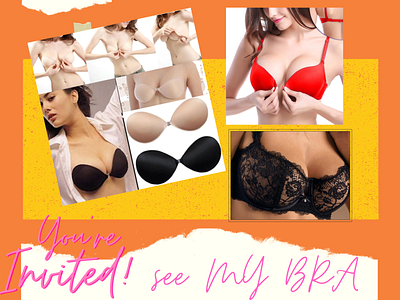 MY FIRST BRA design dropshipping graphic design illustration logo shoify website