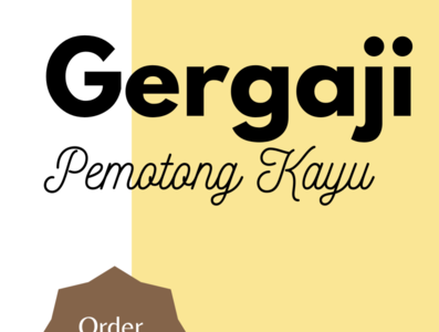 Gergaji by Silvanna on Dribbble