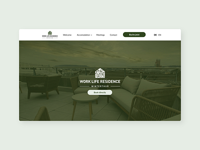 Work Life Residence Winterthur - UX/UI Design - Web