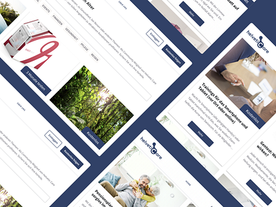 Helveticcare - UX/UI Design - Web Development