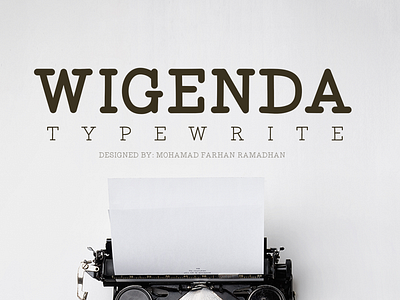 Wigenda Typewrite