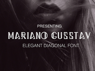 Mariano Gusstav design digital asset font asset font preview graphic design logo product asset typography