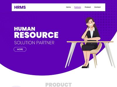 HRMS Product design graphic design logo