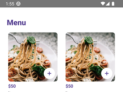 Food Mobile Application