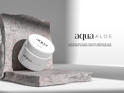 Logo Design | Aqua Aloe branding graphic design logo logo and brand logo design modern modern logo professional professional logo skin