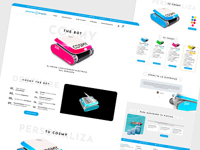 Piscinas Limpias design diseño web ecommerce logo monoproduct ui ux web web design woocommerce