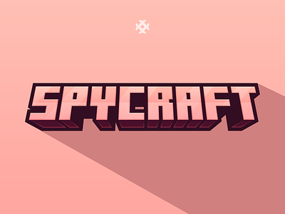 Minecraft Logo (SPYCRAFT) branding design graphic design illustration logo minecraft minecraftlogo ui ux vector