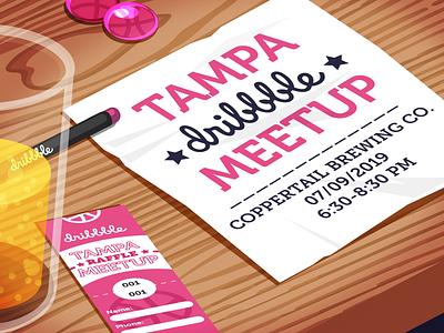 July Tampa Dribbble Meetup!