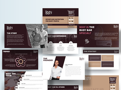 Busy Bar Investor Deck Design