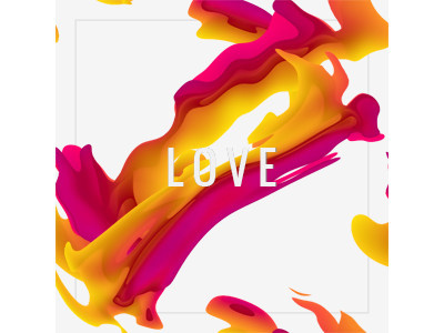 Love abstract artwork blend flow fluid gradient illustrator love photoshop