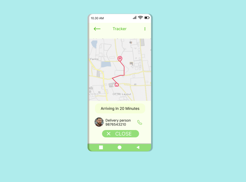 Location Tracker by Neha A Bhat on Dribbble