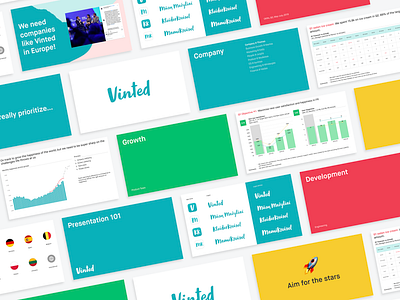 Presentation Template Design By Kris Marc For Vinted On Dribbble