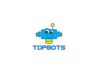 Topbots agency design logo marketing topbots