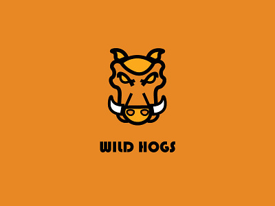 Wild Hogs design hogs logo wild