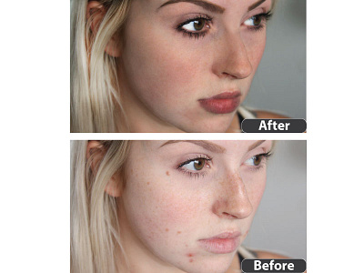 Face Retouch I after before edit face photo picture reshape retouching