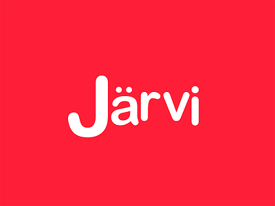 Logo for Järvi branding identity jarvi logo logotype typography wordmark