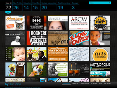 Byte portfolio thumbs