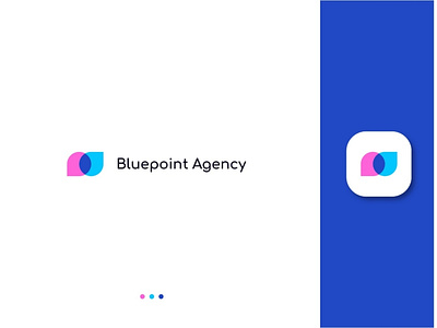 Blupoint Agency Logo Design