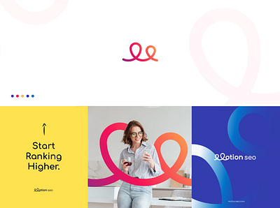 Motion SEO Logo Design app branding design graphic design illustration logo typography vector