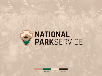 National Park Service Logo Concept concept design identity logo logo concept national park national park service patch sign vector