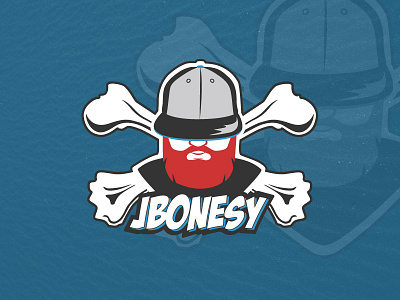 jbonesy Logo - Twitch beard brand ginger logo streamer twitch