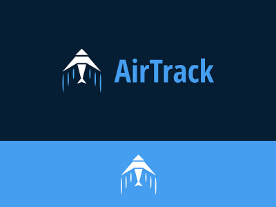 Daily Logo Challenge | Day 012 (Airline) airline airplane airtrack branding concept dailylogochallenge design design challenge identity logo logo challenge logo concept plane vector