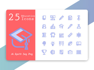 Education Icons With Shady Style background book business education graduation icon icons illustration line people school set sign symbol technology thin training university vector white