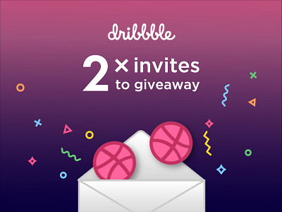 Two Dribbble invites