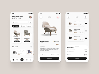 Furniture App 🛋 | eCommerce
