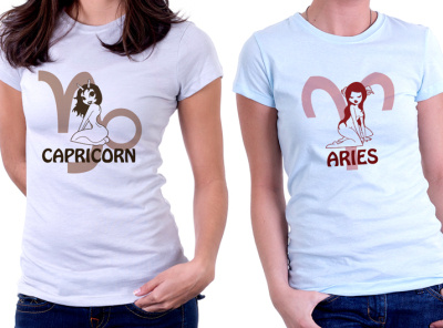 Zodiac Pinup Shirts apparel design character design graphic design illustartion shirt design