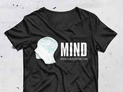 MIND shirt design apparel design branding design graphic design logo logo design merch design shirt design