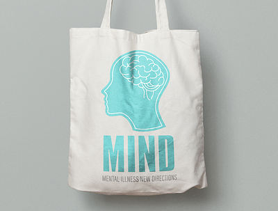 MIND tote design bag design branding graphic design logo logo design merch design merchandise design shirt design