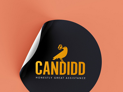 Candidd Sticker Design branding graphic design logo logo design sticker design