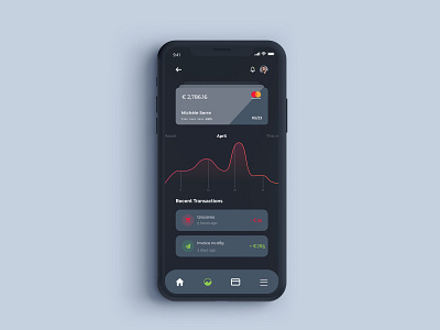 Banking App - Concept app concept mobile ui xd