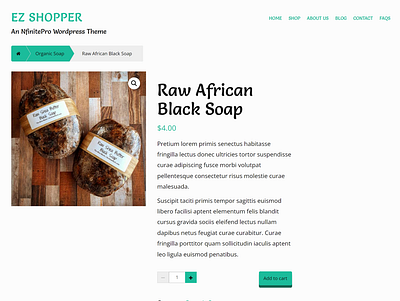 Single Product - NfinitePro WordPress Theme web design wordpress wordpress template wordpress theme