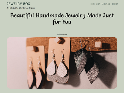 Jewelry Shop | About Page | Nfinite WordPress Theme web design wordpress wordpress template wordpress theme