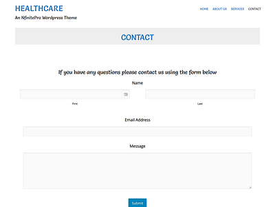Home Healthcare | Contact Page | Nfinite WordPress Theme web design wordpress wordpress template wordpress theme