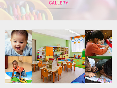 Childcare | Gallery Page | Nfinite WordPress Theme web design wordpress wordpress template wordpress theme