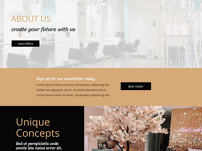 Beauty Salon | About Page | Nfinite WordPress Theme