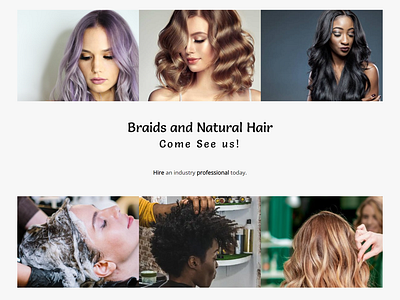 Beauty Salon | Gallery Page | Nfinite WordPress Theme