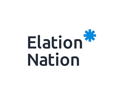 Elation Nation Logo branding business design business logo design geometric logo graphic design logo logo animation software design