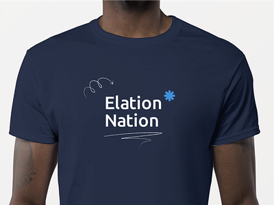 Elation Nation Shirt Swag branding business design design logo shirt shirt design software design swag swag design tshirt