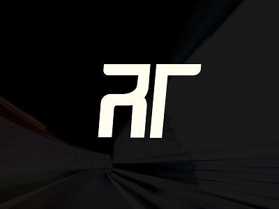 R T branding car logo monogram