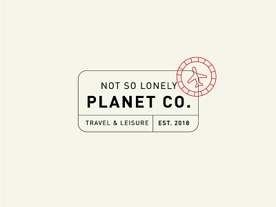 Travel Logo / #1 badge branding flight icon passport plane stamp travel