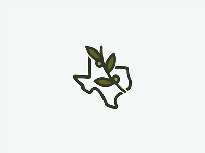 Texas Olive Oil - #1 botanical floral icon logo olive olive branch olive oil skincare texan texas